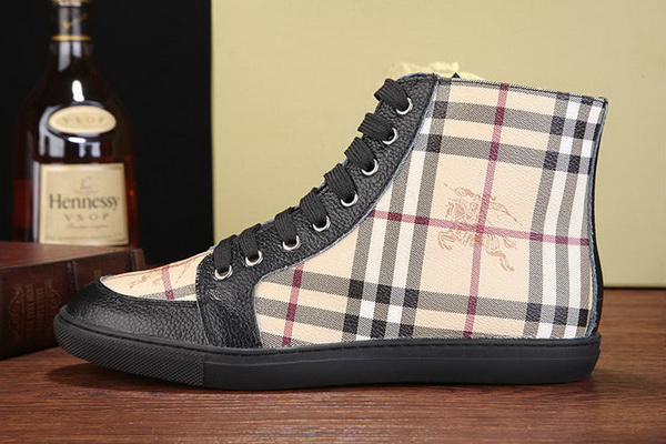 Burberry High-Top Fashion Men Shoes--006